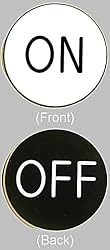 Set of 3 On / Off Chip Button for Craps - Casino Supplies > Accessories > Misc. Accessories