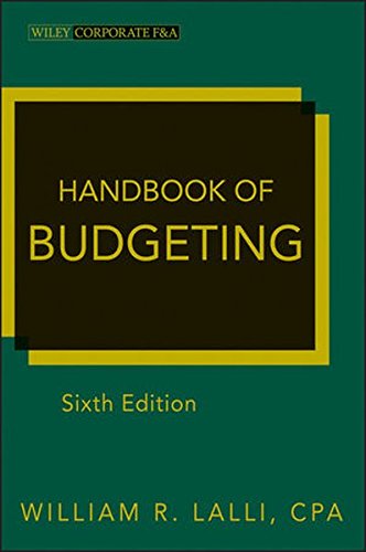 Handbook of BudgetingFrom Wiley Handbook of BudgetingFrom Wiley