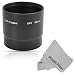 52MM Lens and Filter Adapter Tube for Canon Powershot A640 & A630 + MagicFiber Microfiber Cleaning Cloth