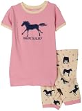 Hatley Girls 7-16 Starry Night Horses Short Pajama Set