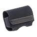 Cordura & Leather Horizontal Universal Pouch with Magnetic Flap for Small to Medium Flip Phones
