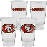 San Francisco 49ers Plastic Tumbler 4-Pack