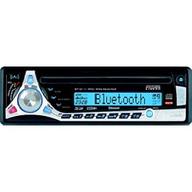 Phase Linear BT1611i AM/FM/CD/MP3/WMA/USB/SD Card Receiver with Bluetooth (Black)