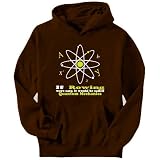If Rowing were easy, it would be called Quantum Mechanics Sports Mens Hoodie (Brown, Sizes X-Small - XXX-Large)