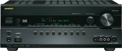 Onkyo TX-SR608 7.2 AV-Receiver (THX Select2 Plus, HDMI 1.4 3D/ARC, Audyssey DSX/Dolby PL IIz, VGA) schwarz