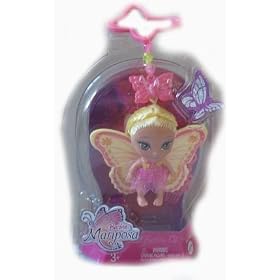 Barbie Mariposa Flutterpixies Yellow and Pink Doll with Wings by