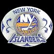 New York Islanders Enameled Belt Buckle - NHL Hockey Fan Shop Sports Team Merchandise