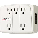 5-OUTLET Wall-adapter Surge Protector