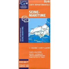 Cartes routi�re : Seine-Maritime