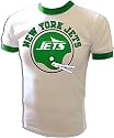 Vintage New York Jets football ringer iron-on t-shirt