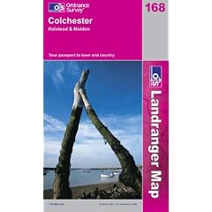 Colchester, Halstead and Maldon (Landranger Maps)