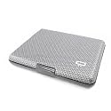 [On SALE / SOLDES !] / Wallet aluminum "&Ouml;gon Designs" gray braided.