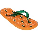 My Team Miami Hurricanes Flip Flops