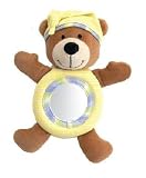 Eden Beddy Bye Bear Plush Baby Rattle Teether Toy