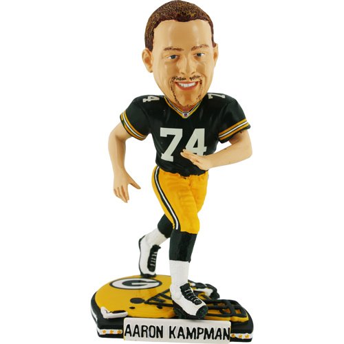 Green Bay Packers 2009 Aaron Kampman Helmet Base Bobblehead
