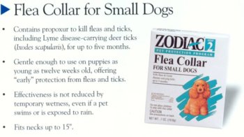 Zodiac Flea & Tick Collar for Small Dogs, 5 Month