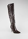 Knee High Stud Trim Boot