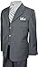 Boys Pinstripe Suit with Matching Tie Size 2-20
