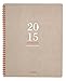 AT-A-GLANCE YP10707 Metropolitan Monthly Planner, 8 3/8 x 11, Tan/Red, 2016