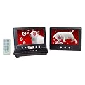 Magnavox 7" Dual Screen Portable DVD Player - Black (MPD722D)
