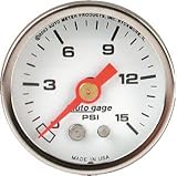 Auto Meter 2175 Autogage Mechanical Fuel Pressure Gauge
