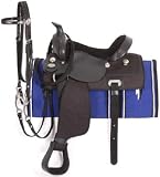 King Series Synthetic Western Trail Saddle Package