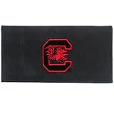 South Carolina Black Leather Checkbook Cover