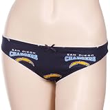 NCAA Reebok San Diego Chargers Ladies Navy Blue Supreme Panties