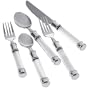 Duplex Clear 20-pc. Flatware Set with Caddy