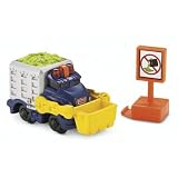 GeoTrax Lighted Vehicle: Sparkle 'n Clean Garbage Truck