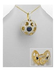 Locket pendant Necklace In 92.5 Sterling Silver