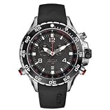 Image of Nautica s/steel Chronograph rubber watch A36002G