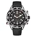 Nautica s/steel Chronograph rubber watch A36002G