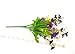 Beebel™ 2PCS Cineraria Artificial Flower Bouquet Home Office Decor (Deep Purple)