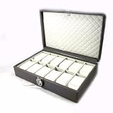 Coffret Cuir "Munich" taupe 12 montres