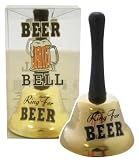 Ring For Beer Bell Funny Mens Drink Secret Santa Gifts