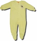 Dora the Gymnast Yellow Terry Footed Sleeper for Infants - 24 Months