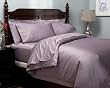 Pinzon 400-Thread-Count 100% Egyptian Cotton Hemstitch Full/Queen Duvet Set, Plum