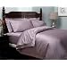 Pinzon Hemstitch 400-Thread-Count Egyptian Cotton Sateen Full/Queen Duvet Set, Plum
