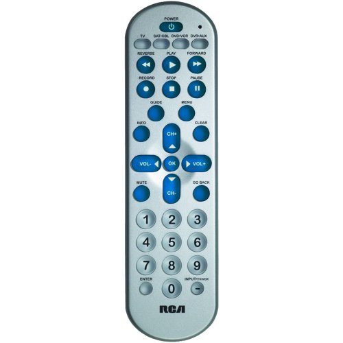 RCA RCR4358N 4-DEVICE BIG-BUTTON UNIVERSAL REMOTE