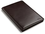 Cole Haan Hand-Stained Smooth Leather Cover for 2nd Generation Kindle with Hinge,Dark Brown