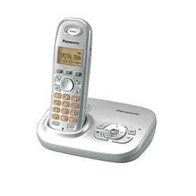 Panasonic KXTG7321 DECT Single Telephone with Answer Machine - Silver