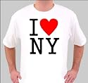 TM1202 MEDIUM WHITE I LOVE NEW YORK RETRO RUDE FUNNY QUALITY T SHIRT