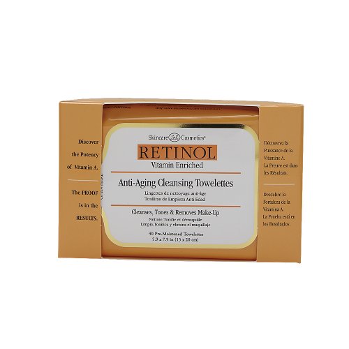 Retinol Anti-Aging Cleansing Towelettes