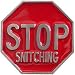Mens STOP SNITCHING Alternative Retro Metal Belt Buckle