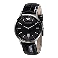 Emporio Armani Herren-Armbanduhr XL Analog Leder AR2411