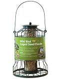 SQUIRREL PROOF HANGING CAGED BIRD SEED FEEDER GUARD NEW