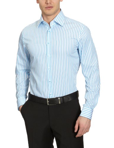 Jacques Britt Herren Businesshemd Regular Fit