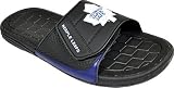 NHL Men's Hockey Slide Casual Shoes,Toronto Maple Leafs/Black,S M US