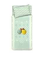 Anne Geddes Juego De Funda Nórdica Acorns Tela Ac (Verde)